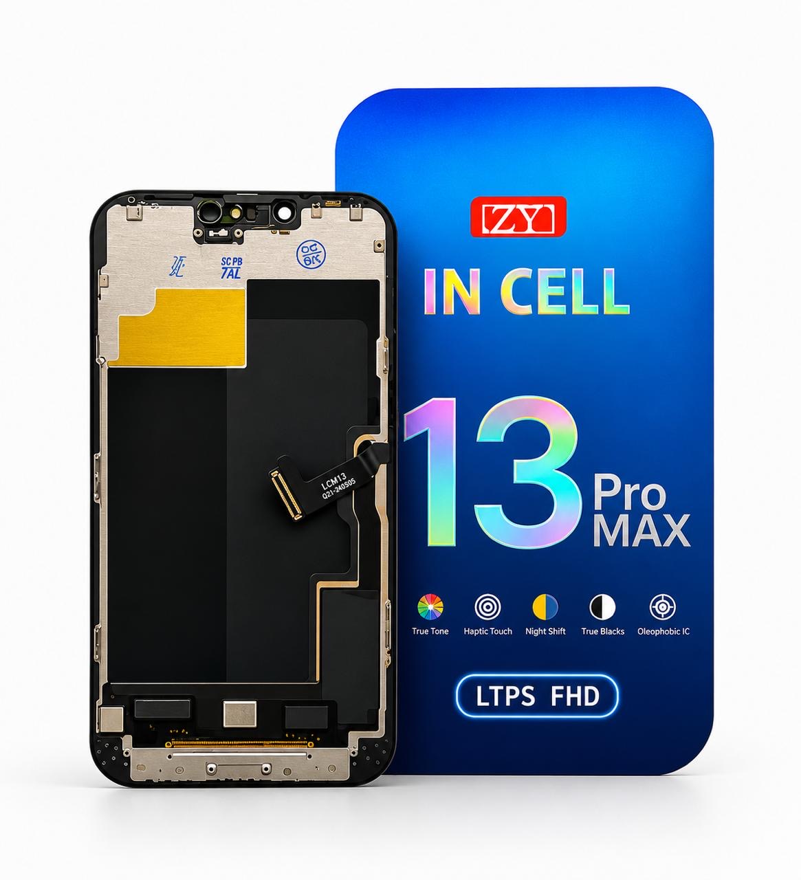 PANTALLA IPHONE 13 PRO MAX CALIDAD ZY FHD COF