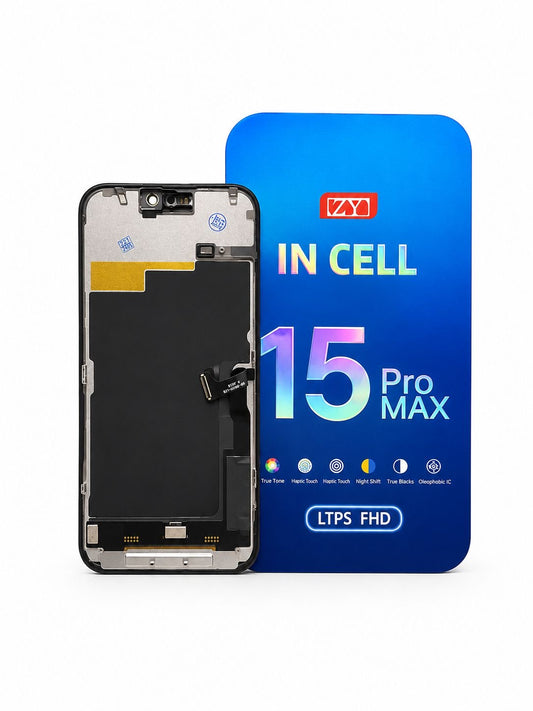 PANTALLA IPHONE 15 PRO MAX CALIDAD ZY FHD COF