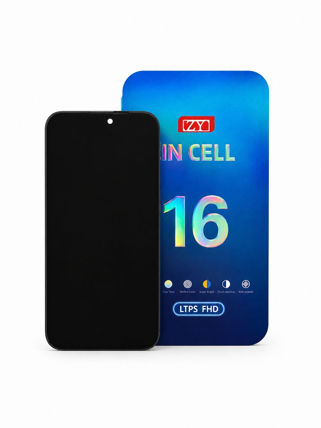 PANTALLA IPHONE 16 CALIDAD ZY FHD COF