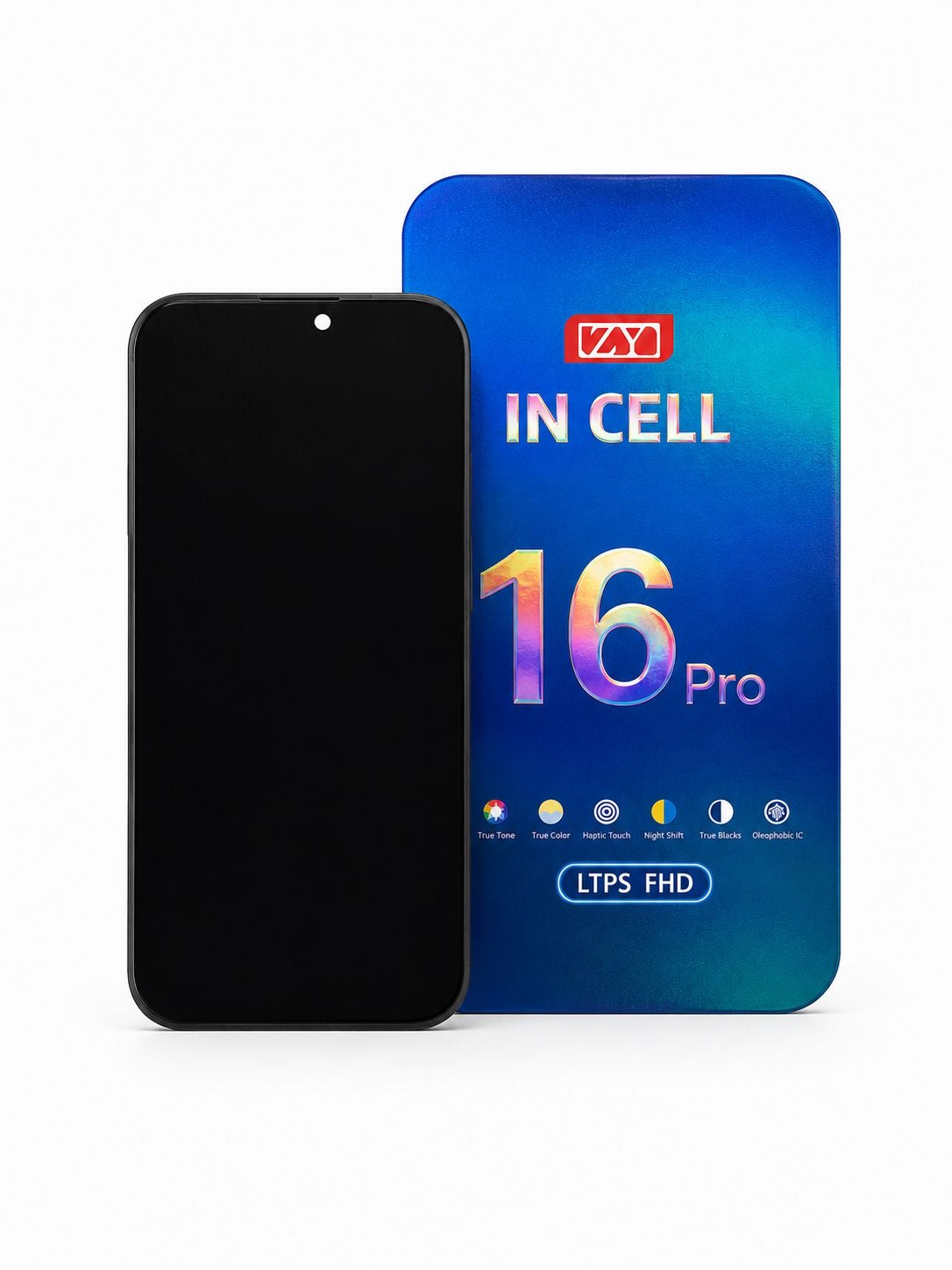 PANTALLA IPHONE 16 PRO CALIDAD ZY FHD COF